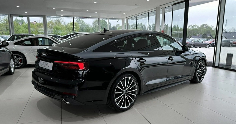 Audi A5 cena 126900 przebieg: 126662, rok produkcji 2018 z Dobczyce małe 781